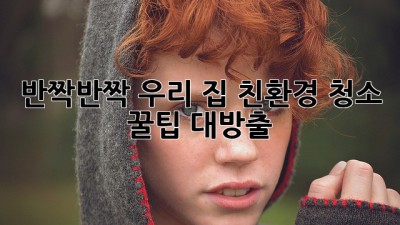 ✨반짝반짝 우리 집✨ 친환경 청소 꿀팁 대방출! 🏡